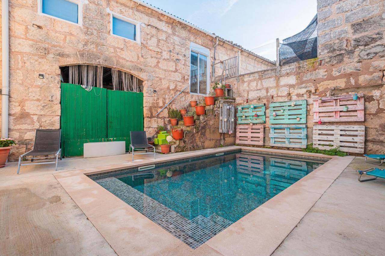 Townhouse Can Miquel Sa Pobla Esterno foto